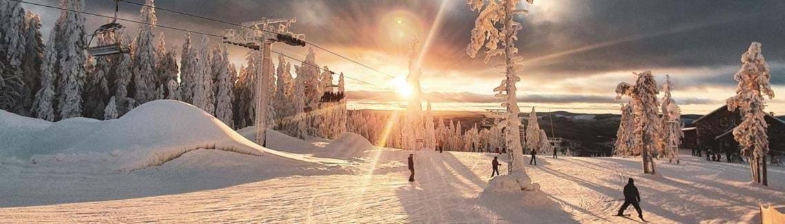 Апартаменты Raemsbyns Fritidsby, Naera Romme Alpin Idkerberget Экстерьер фото