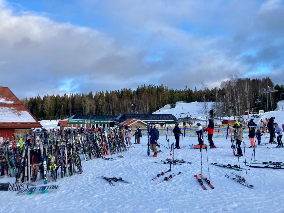 Апартаменты Raemsbyns Fritidsby, Naera Romme Alpin Idkerberget Экстерьер фото